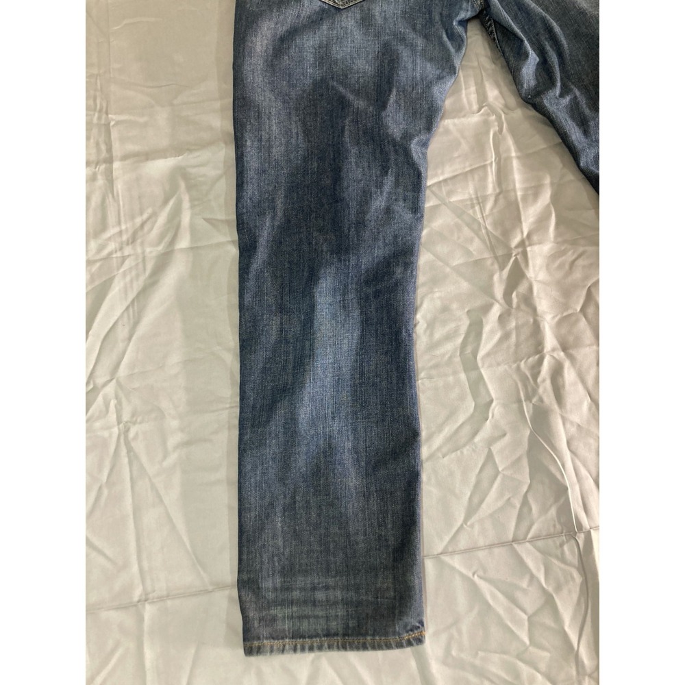 American Eagle Outfitter Jeans Men's Size 32x30 Blue Denim Straight 5-Pockets - Picture 9 of 13
